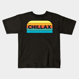 CHILLAX SUNSET Kids T-Shirt